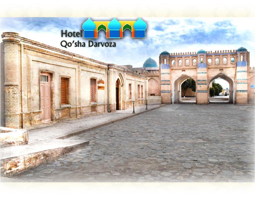 Qosha Darvoza Hotell Chiva Exteriör bild